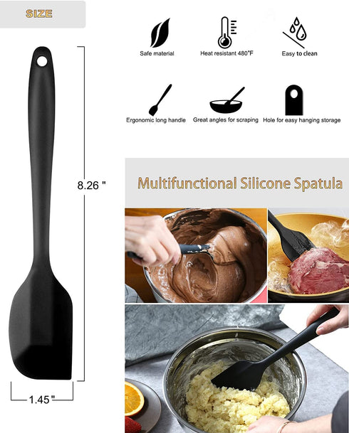 2 Pack Double Boiler Pot Set Stainless Steel Melting Pot with Silicone Spatula for Melting Chocolate, Soap, Wax, Candle Making (600ml and 1600ml)
