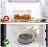 Microwave Cover for Food Collapsible Microwave food cover BPA Free Gray