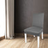 Dining Room Chair Slipcovers Stretch Spandex Chair Covers for Dining Kitchen Set of 6 (Light Grey, 6 Pack)