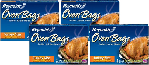 Reynolds Nylon 510 Reynolds Oven Bag 2-ct (Pack of 4) 8 bags Total