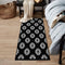 Boho Bedroom Rug 2'X4', Machine Washable Cotton Hand-Woven Area Rug Reversible Throw Rugs Entryway Rug Evil Eye Kitchen Runner Rugs Bath Rug for Laundry Room Bathroom Hallway