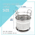 Sink Caddy Kitchen Utensil Holder - with Removable Drip Tray - Dish, Bottle Brush, Sinkware Organizer