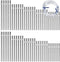 60 Pieces Wind Chime Tubes Parts Supplies Windchime String Metal Tubes for Crafts DIY Wind Chimes Kits for Adults Kids Arts and Crafts