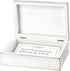 "Lillian Rose White Distressed Box with Prayer Cards, 6.5", off-white (BX115)