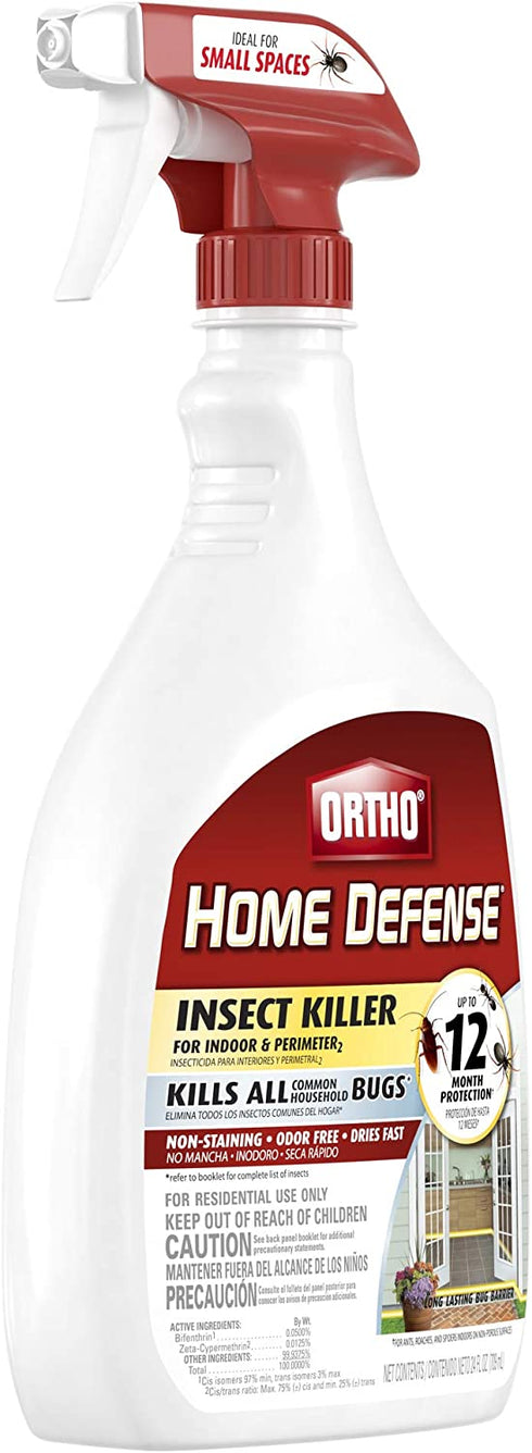 Ortho 0221310 Home Defense Insect Killer for Indoor & Perimeter 2 Ready-to-Use, 24 oz