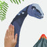 RoomMates RMK4104GM Brachiosaurus Dinosaur Peel and Stick Giant Wall Decals