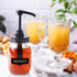 Mason Jar Syrup & Honey Dispenser Pump Lids for Regular Mouth (2 Pack), Airtight & Leak-Proof Kitchen Food Grade Coffee Syrup dispenser Pump (Jar Not Included)