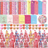 Valentines Day Gifts for Kids Classroom 30 Pack, ALL-IN-ONE Valentines Stationery Set - Valentine Pencils Notepads Rulers Erasers Valentines Cards Treat Bags Party Favors for Kids