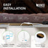 Sunco Lighting 4 Inch Ultra Thin LED Recessed Ceiling Lights Slim, 5000K Daylight, Dimmable 10W=60W, 650 LM, Smooth Trim Damp Rated, Canless Wafer Thin with Junction Box - ETL & Energy Star 2 Pack