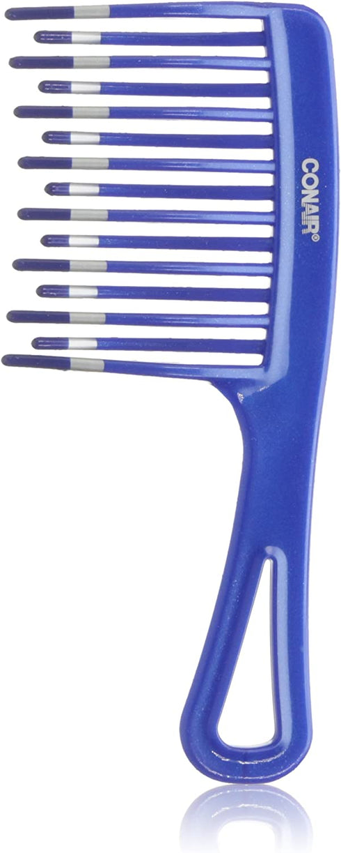 Conair Comb Detangle, 3.2 Ounce, Colors may vary, 1 Pack