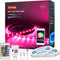 Smart RGB Strip Light 33ft, VANANCE Color Changing WiFi LED Tape Light, Smart App/Remote Control, Works with Alexa Google Assistant, Smart Light Strip for Bedroom, Home, Kitchen, Party (2x5m)