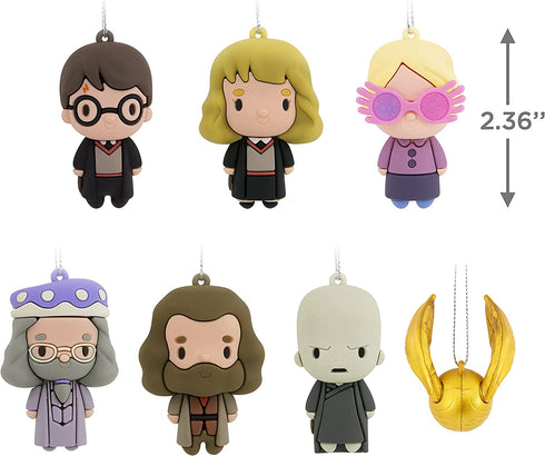 Hallmark Harry Potter Series 2 Mystery Christmas Ornament, Bundle of 2, Blind Box Collectible Tree Decorations