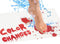 Bloody Bath Mat - The Original Color Changing Sheet That Turns Red When Wet Gag Gifts for Adults Men Women - Footprints Disappear Like Magic Novelty Prank Gifts