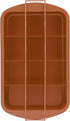 Baking with G&S Nonstick Brownie Pan with Divider, Copper, 3-Piece Set, Durable and Easy to Use