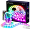 PHOPOLLO Led Lights 40ft for Bedroom RGB Color Changing Led Lights Kit with Power Supply and Remote