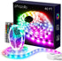 PHOPOLLO Led Lights 40ft for Bedroom RGB Color Changing Led Lights Kit with Power Supply and Remote