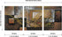 Pyradecor Modern 3 Piece Canvas Prints Abstract Brown Landscapes Pictures Paintings on Canvas Wall Art Work for Living Room Bedroom Kitchen Home Decorations