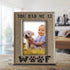 BELLA BUSTA- You Had Me at Woof- Dog Lover Gift-Dog Frame-Pet Frame-Engraved Leather Picture Frame (4"x 6" Vertical)