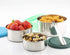 Timiuu Stainless Steel Lunch Box Food Storage Containers with Leak-proof Lids | Reusable Snack Food Nesting Containers for Kids or Adults | Set of 3, Eco-Friendly, BPA Free | 5oz, 8oz, 16oz