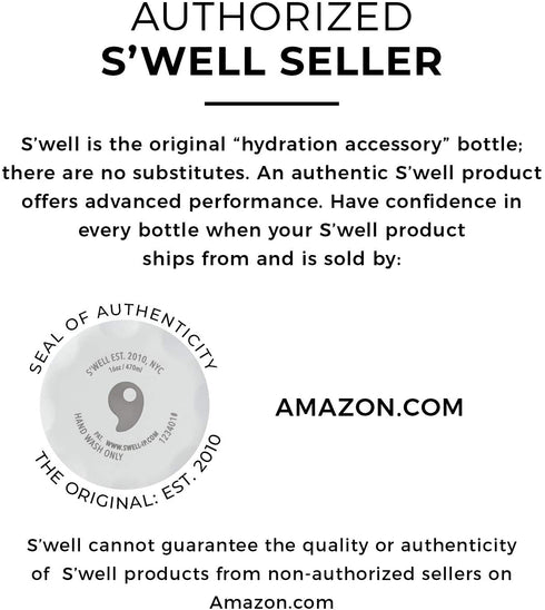 S'ip by S'well Stainless Steel Travel Mug - 16 Fl Oz - Flat White - Double-Layered Vacuum-Insulated Travel Mug Keeps Coffee, Tea and Drinks Cold for 16 Hours and Hot for 4 - BPA-Free Water Bottle
