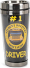 Dicksons Number 1 Bus Driver, Student Delivery Specialist 16 Ounce Stainless Steel Travel Tumbler Mug
