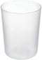 iDesign Finn BPA-Free Plastic Round Waste Basket - 7.64" x 7.64" x 10", Clear