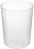 iDesign Finn BPA-Free Plastic Round Waste Basket - 7.64" x 7.64" x 10", Clear