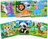 Puzzles for Kids Ages 3-5 Toddler Puzzles Set 20 Piece Wooden Jigsaw Puzzles for Toddler Children Learning Puzzles Set for Boys and Girls (6 Puzzles)