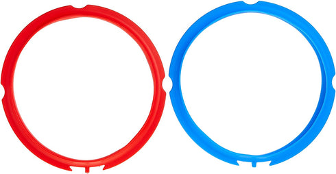 Instant Pot Sealing Rings Red/Blue, 3 Quart