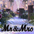 Bloobloomax 6 Inches High Wooden Mr and Mrs Sign Rustic Mr & Mrs Letters Wedding Signs,Photo Props,Party Table,Top Dinner,Rustic Wedding Decorations (Black)