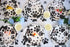 Dog Paw Prints Party Supplies, Dog Paw Prints Theme Tableware Set Including Paper Plates Cups Napkins for Birthday Baby Shower Party -Serves 16