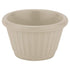 GET Enterprises F-615-IV 1.5 oz. Fluted Ramekin, Break Resistant, Melamine, Ivory (Pack of 12)
