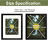 Picture Frames 10x12 Picture Frame Set of 2,Display Pictures 8x10 with Mat or 10x12 Without Mat for Wall or Tabletop Display Gallery Photo Frames,Pre-Installed Wall Mounting Hardware (Black)