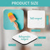Sublimation Blank Refrigerator Magnets for Kitchen Office Calendar Decorative Square Fridge Magnet Popular Home Wall Decor DIY Decorative Magnets (24 Pieces, 5 x 5 x 0.4 cm)