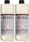 Mrs. Meyer's Multi-Surface Cleaner Concentrate, Use to Clean Floors, Tile, Counters, Lavender Scent, 32 Oz - Pack of 2