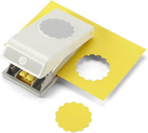 EK Tools Circle Punch, 1.75-Inch Scalloped Edge