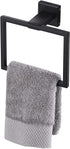 KES Bathroom Towel Ring, Towel Holder Wall Mount SUS304 Stainless Steel Matte Black Finish, A2480DG-BK