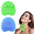 INNERNEED Silicone Body Scrubber Gentle Exfoliating Glove Shower Brush Soft Bristles - Improves Skin's Health and Beauty (Pack of 2)