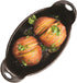 Lodge Heat Enhanced and Seasoned Cast Iron Oval Mini Server, 9-Ounce, Black