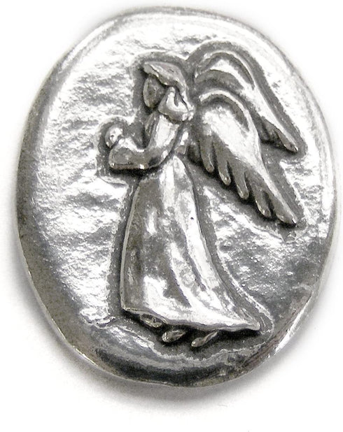 Basic Spirit Angel/Faith Pocket Token (Coin) Handcrafted Pewter Lead-Free CN-2