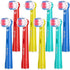 Milos Electric Toothbrush Replacement Heads for Kids Oral B Compatible Pack of 8, Extra Soft Bristles, Fits for Electric Braun brush heads, refill for Vitality Precision Sensitive White, Clean Triumph