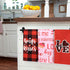 Valentine's Kitchen Towels Dish Towels (4 Pattern Designs) 15.7''x23.6'' Absorbent Hand Towels Valentine's Day Kitchen Novelty Gift for Couples Kitchen Decor Housewarming Gift Holiday Towels Set of 4