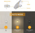 Motion Sensor Night Light Plug in, LYRIDZ Superior Bright 1-120LM Smart Nightlight Warm White LED Light with Stepless Adjustable Brightness for Bedroom, Kitchen, Stairs, Hallway, 4 Pack