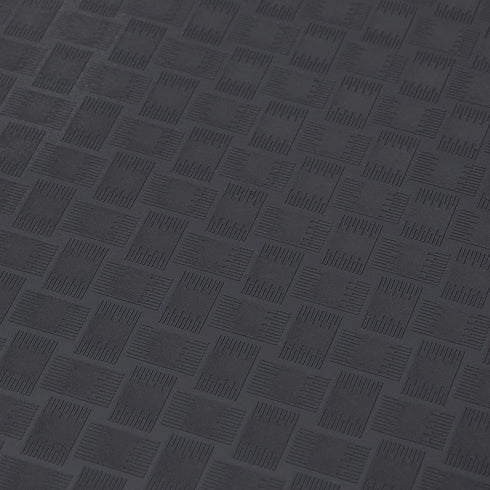 Black Plastic Serving Trays for Eating, Cafeteria, Fast Food (12 x 17 in, 8 Pack)