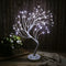FUCHSUN Led Birch Tree Light Tabletop Bonsai Tree 20 Inches Decorative Fairy Light Artificial Tree Battery Operated Twig Lamp for Party Wedding Holiday Festival Christmas Decoration - White
