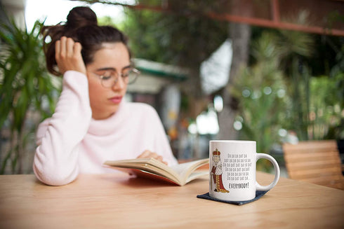 Da Da Da King George Hamilton Mug | Hamilton Merchandise - Hamilton Coffee Mug | Hamilton Musical Merchandise, Kids Mugs Hamilton Merch Gifts, Alexander Hamilton Cup (Hamilton Da Da)