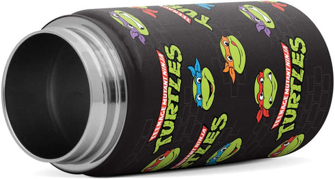 Simple Modern Kids Water Bottle with Straw Lid | Insulated Stainless Steel Reusable Tumbler for Toddlers, Girls, Boys | Summit Collection | 14oz, TMNT Turtles Unite