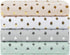 Intelligent Design ID20-1469Microfiber Wrinkle Resistant, Soft Sheets with 12" Pocket Modern, All Season, Cozy Bedding-Set, Matching Pillow Case, Twin, Metallic Dot White/Gold 3 Piece