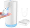 Touchless Automatic Foaming Soap Dispenser: YISH Electric Countertop Soap Dispenser Rechargeable Hands-Free Soap Dispenser Infrared Motion Sensor Non-Touch Foam Soap Dispenser for Bathroom & Kitchen