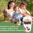 50Pack 12oz Clear Plastic Parfait Cups with Insert and Dome Lids (No Hole) Disposable Dessert Cups for Yogurt Fruit and Cereal Parfait
